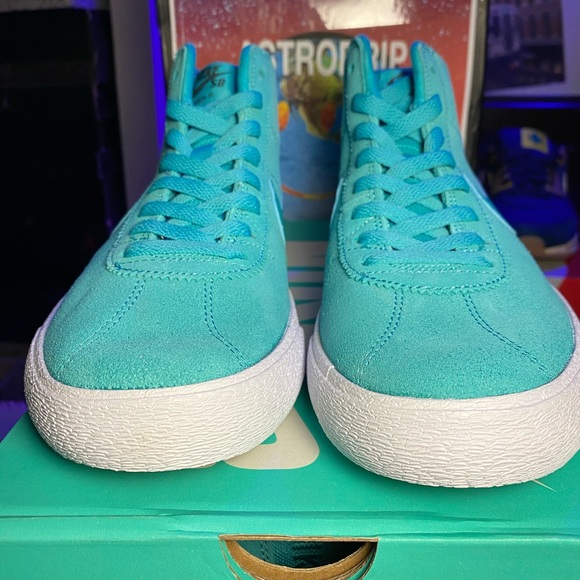 🆕 - Nike ✔️ SB Bruin High - Cabana Blue - Sizes - Picture 5 of 8